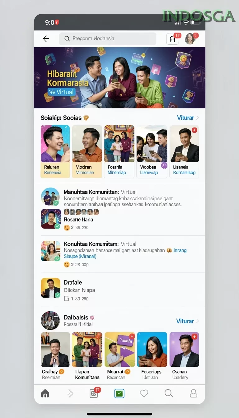 Cuplikan layar VIP802 — pengaturan akun