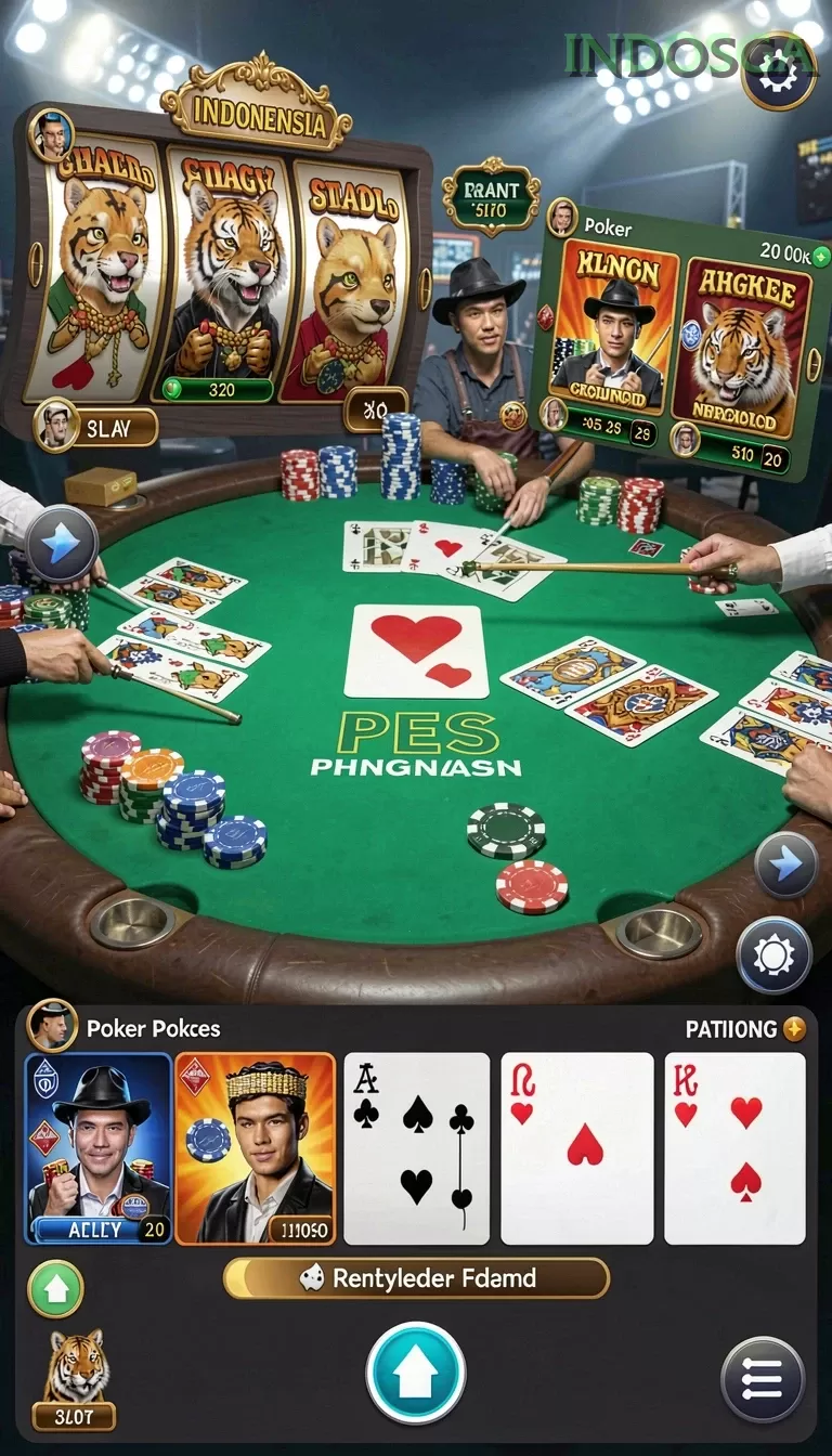 Cuplikan layar V98 — aktivitas